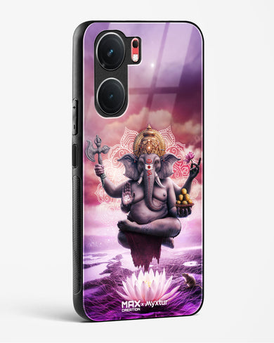 Divine Ganesha Grace [MaxCreation] Glass Case Phone Cover (Vivo)