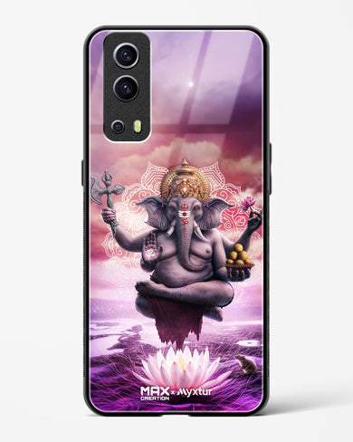 Divine Ganesha Grace [MaxCreation] Glass Case Phone Cover (Vivo)