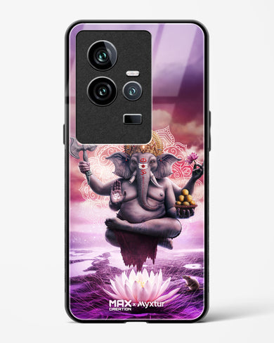 Divine Ganesha Grace [MaxCreation] Glass Case Phone Cover (Vivo)