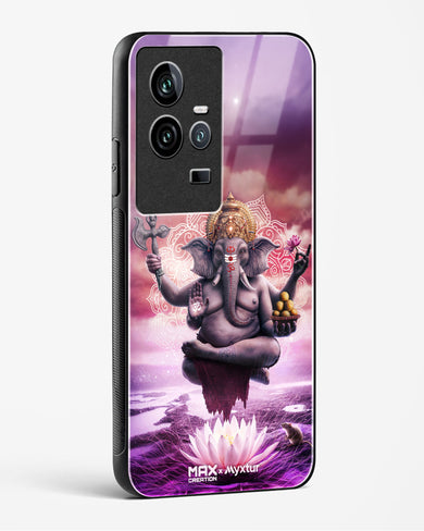 Divine Ganesha Grace [MaxCreation] Glass Case Phone Cover (Vivo)