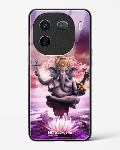 Divine Ganesha Grace [MaxCreation] Glass Case Phone Cover (Vivo)