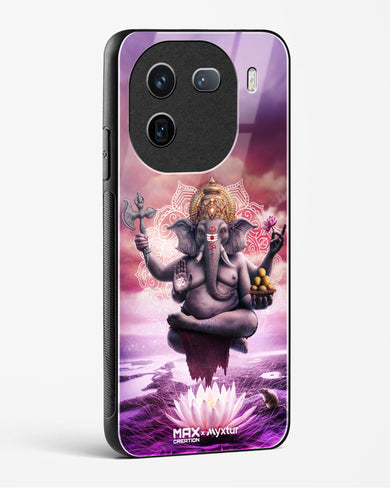 Divine Ganesha Grace [MaxCreation] Glass Case Phone Cover (Vivo)