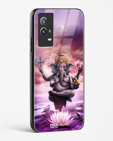 Divine Ganesha Grace [MaxCreation] Glass Case Phone Cover (Vivo)