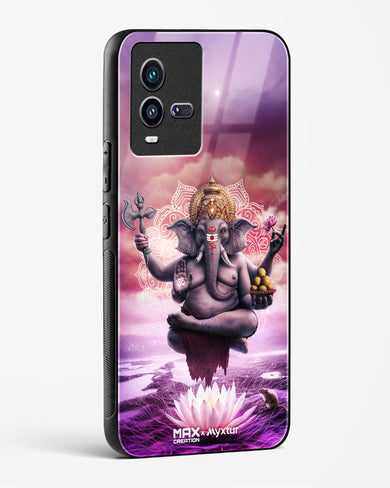 Divine Ganesha Grace [MaxCreation] Glass Case Phone Cover (Vivo)