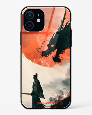 Dragon Samurai [BREATHE] Glass Case Phone Cover (Apple)