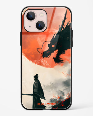 Dragon Samurai [BREATHE] Glass Case Phone Cover (Apple)