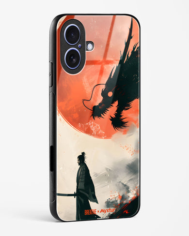 Dragon Samurai [BREATHE] Glass Case Phone Cover (Apple)