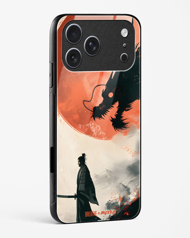 Dragon Samurai [BREATHE] Glass Case Phone Cover (Apple)