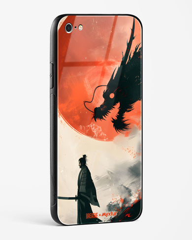 Dragon Samurai [BREATHE] Glass Case Phone Cover (Apple)