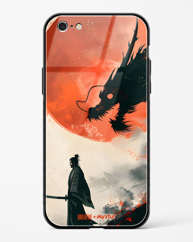 Dragon Samurai [BREATHE] Glass Case Phone Cover (Apple)