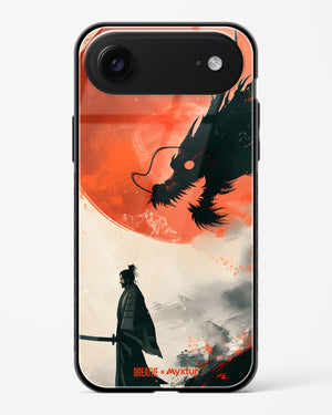 Dragon Samurai [BREATHE] Glass Case Phone Cover (Apple)