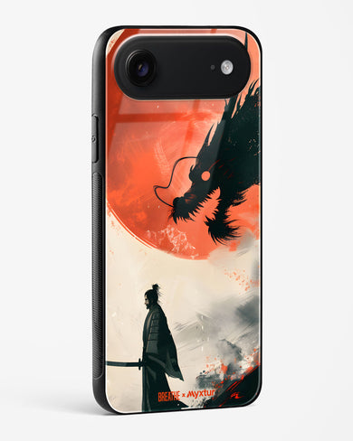 Dragon Samurai [BREATHE] Glass Case Phone Cover (Apple)