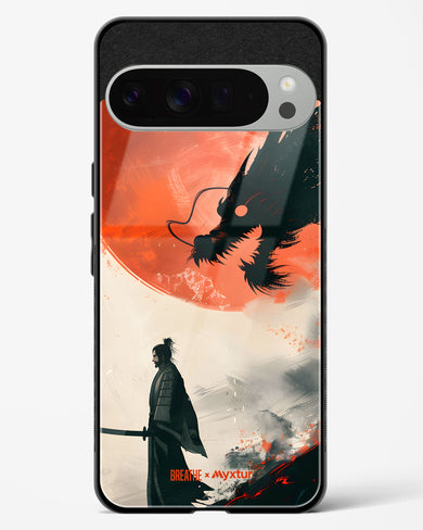 Dragon Samurai [BREATHE] Glass Case Phone Cover (Google)
