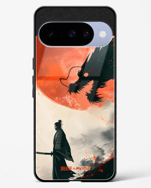 Dragon Samurai [BREATHE] Glass Case Phone Cover (Google)