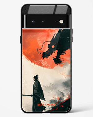 Dragon Samurai [BREATHE] Glass Case Phone Cover (Google)