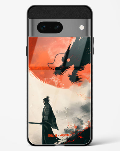 Dragon Samurai [BREATHE] Glass Case Phone Cover (Google)