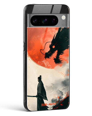Dragon Samurai [BREATHE] Glass Case Phone Cover (Google)
