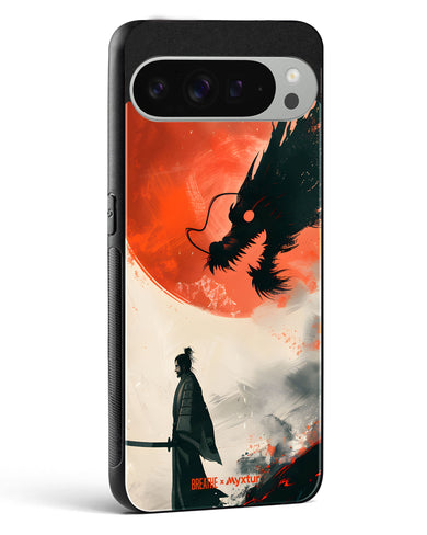 Dragon Samurai [BREATHE] Glass Case Phone Cover (Google)