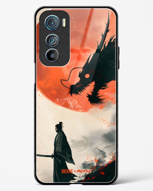 Dragon Samurai [BREATHE] Glass Case Phone Cover (Motorola)