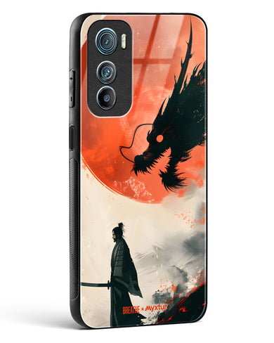 Dragon Samurai [BREATHE] Glass Case Phone Cover (Motorola)