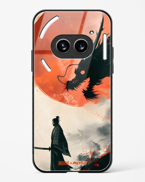 Dragon Samurai [BREATHE] Glass Case Phone Cover (Nothing)