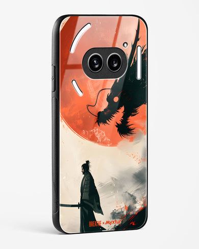 Dragon Samurai [BREATHE] Glass Case Phone Cover (Nothing)