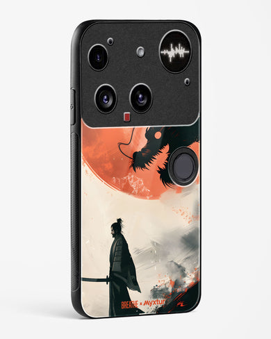 Dragon Samurai [BREATHE] Glass Case Phone Cover (Nothing)