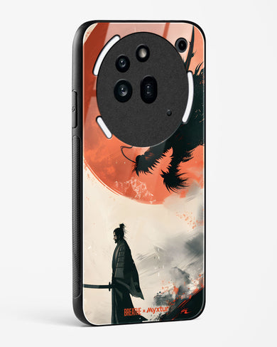 Dragon Samurai [BREATHE] Glass Case Phone Cover (Nothing)