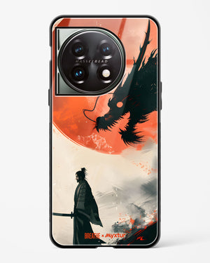 Dragon Samurai [BREATHE] Glass Case Phone Cover (OnePlus)