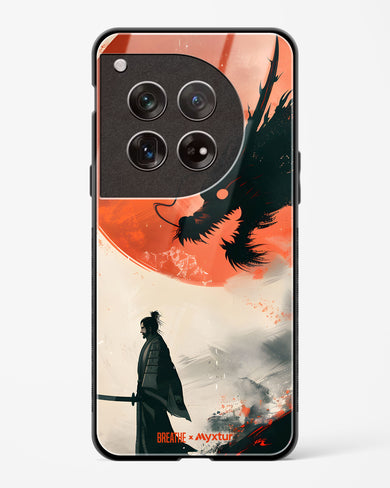 Dragon Samurai [BREATHE] Glass Case Phone Cover (OnePlus)