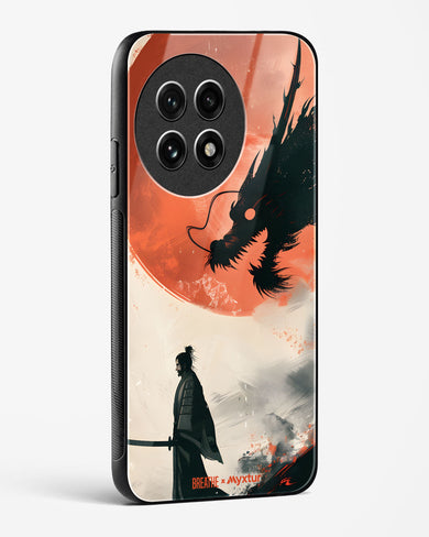 Dragon Samurai [BREATHE] Glass Case Phone Cover (OnePlus)