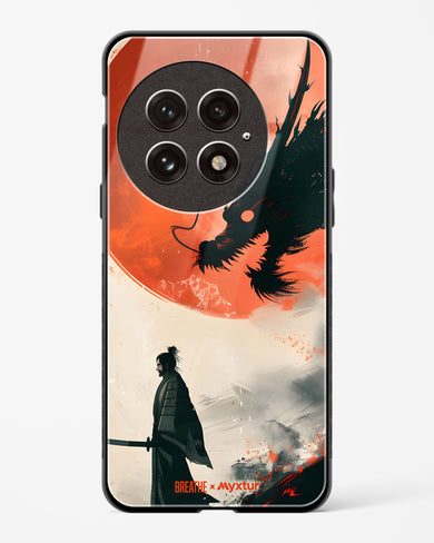 Dragon Samurai [BREATHE] Glass Case Phone Cover (OnePlus)