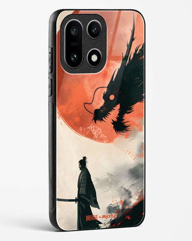 Dragon Samurai [BREATHE] Glass Case Phone Cover (OnePlus)