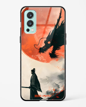 Dragon Samurai [BREATHE] Glass Case Phone Cover (OnePlus)