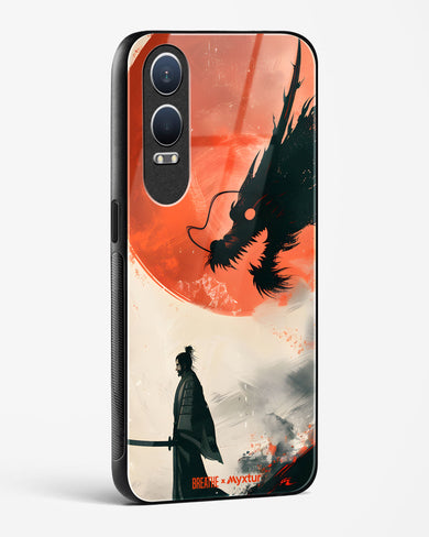 Dragon Samurai [BREATHE] Glass Case Phone Cover (OnePlus)