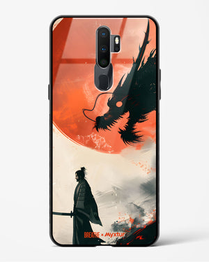 Dragon Samurai [BREATHE] Glass Case Phone Cover (Oppo)