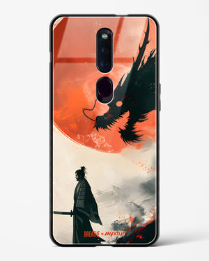 Dragon Samurai [BREATHE] Glass Case Phone Cover (Oppo)