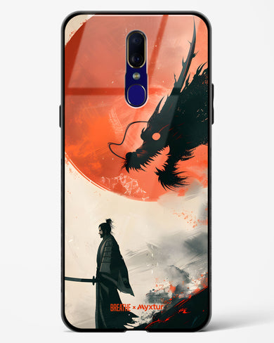 Dragon Samurai [BREATHE] Glass Case Phone Cover (Oppo)