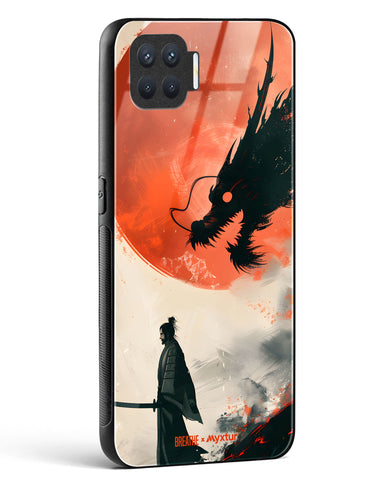 Dragon Samurai [BREATHE] Glass Case Phone Cover (Oppo)
