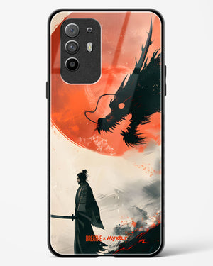 Dragon Samurai [BREATHE] Glass Case Phone Cover (Oppo)