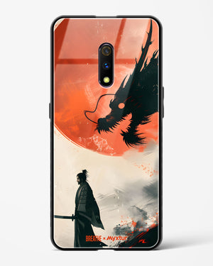 Dragon Samurai [BREATHE] Glass Case Phone Cover (Oppo)