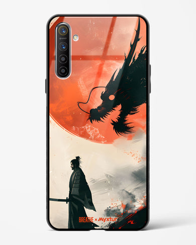 Dragon Samurai [BREATHE] Glass Case Phone Cover (Oppo)