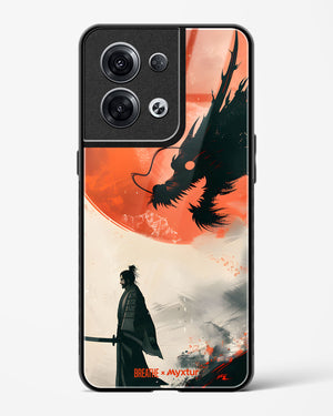 Dragon Samurai [BREATHE] Glass Case Phone Cover (Oppo)