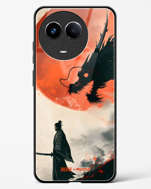 Dragon Samurai [BREATHE] Glass Case Phone Cover (Realme)