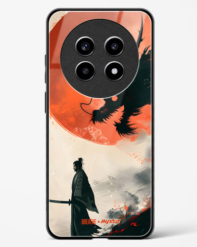 Dragon Samurai [BREATHE] Glass Case Phone Cover (Realme)