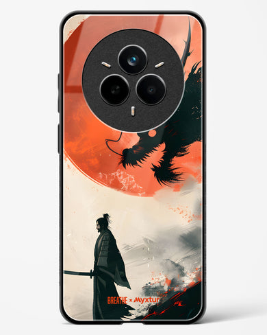 Dragon Samurai [BREATHE] Glass Case Phone Cover (Realme)