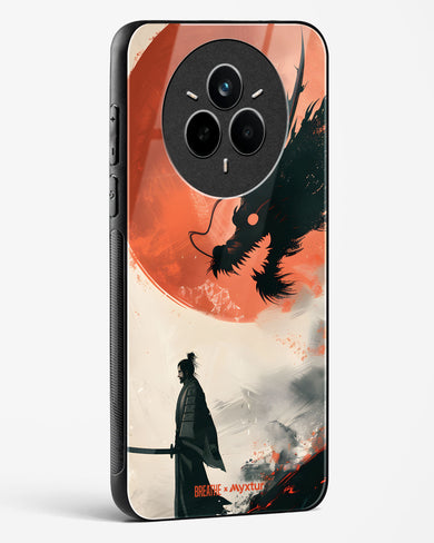 Dragon Samurai [BREATHE] Glass Case Phone Cover (Realme)