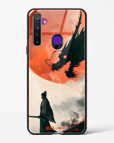 Dragon Samurai [BREATHE] Glass Case Phone Cover (Realme)