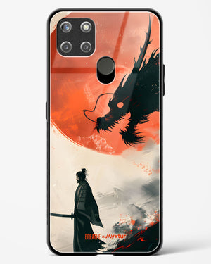 Dragon Samurai [BREATHE] Glass Case Phone Cover (Realme)