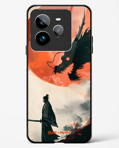 Dragon Samurai [BREATHE] Glass Case Phone Cover (Realme)